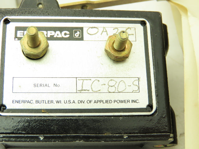 Enerpac IC-80 Limit Switch 3-Prong Connector