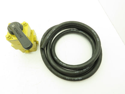 Enerpac VC-15L Hydraulic 3-Way Manual Directional Control Valve 4 GPM 3/8" NPT