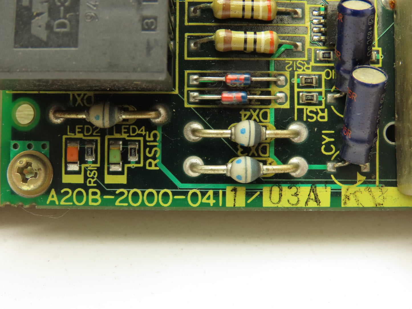 Fanuc A20B-2000-0411/03A Control Board I/O Module Link Connector