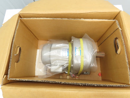 Nissei GTR G3LB-40-160-075 Gearmotor 160:1 0.75kw 220V 3 Ph 10.8 RPM DC Brake