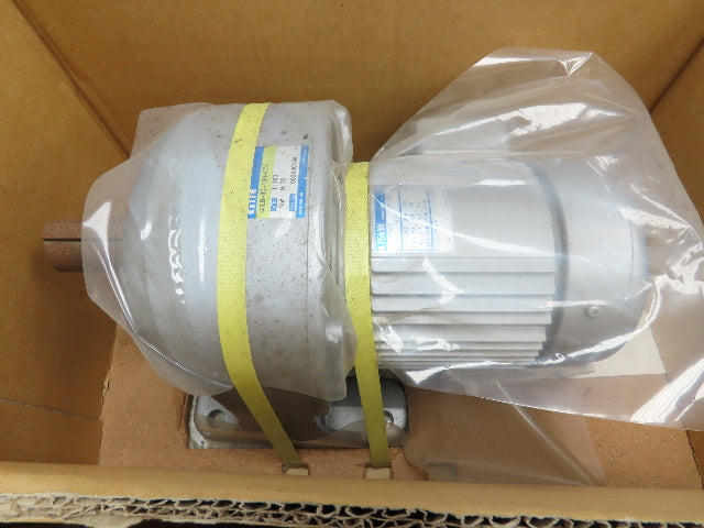 Nissei GTR G3LB-40-160-075 Gearmotor 160:1 0.75kw 220V 3 Ph 10.8 RPM DC Brake