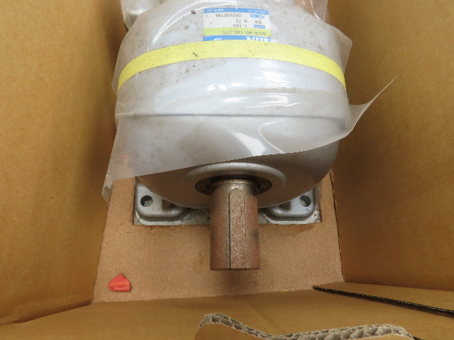 Nissei GTR G3LB-40-160-075 Gearmotor 160:1 0.75kw 220V 3 Ph 10.8 RPM DC Brake