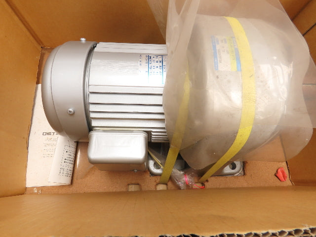 Nissei GTR G3LB-40-160-075 Gearmotor 160:1 0.75kw 220V 3 Ph 10.8 RPM DC Brake