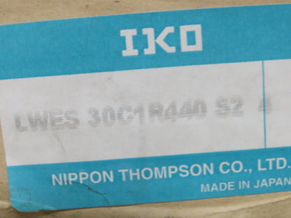 IKO Nippon LWES 30 C1 R440 S2 Linear Way Ball Bearing Guide Block Slide Rail