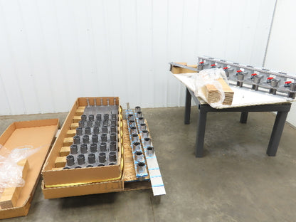 Electroplating Anodizing Aluminum Anodizer Bubbler Rack 7 Chamber Lead  Plates