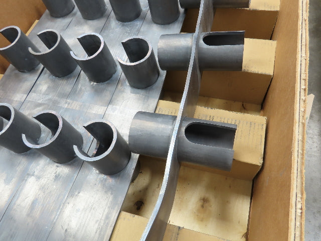 Electroplating Anodizing Aluminum Anodizer Bubbler Rack 7 Chamber Lead  Plates