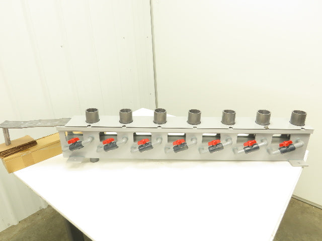 Electroplating Anodizing Aluminum Anodizer Bubbler Rack 7 Chamber Lead ...
