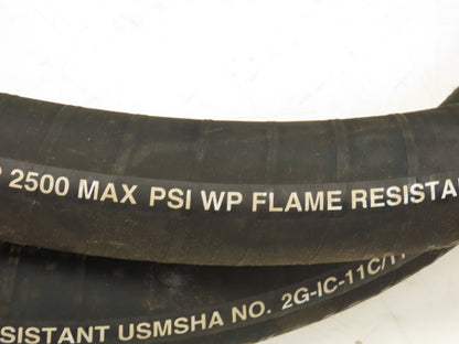 Gates 24C12 Hydraulic Hose 100R12 2500 PSI 1-1/2" SAE Female JIC Swivel Ends 13'