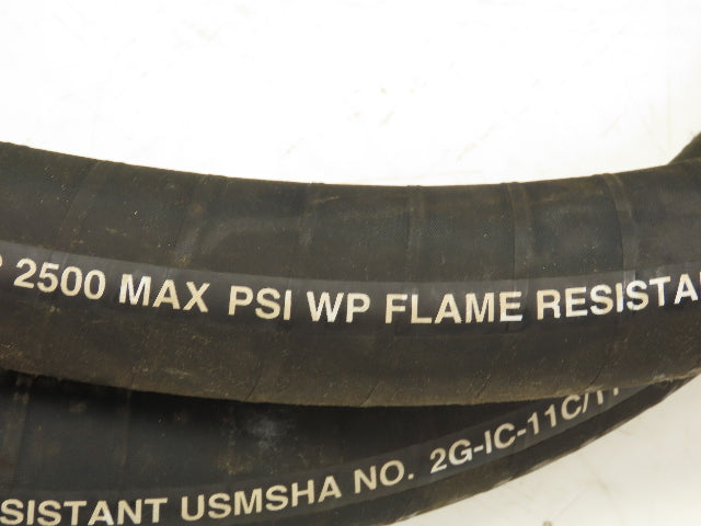 Gates 24C12 Hydraulic Hose 100R12 2500 PSI 1-1/2" SAE Female JIC Swivel Ends 13'