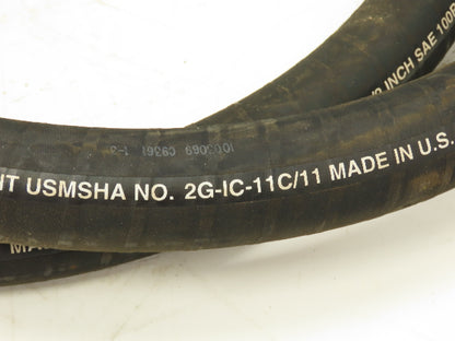 Gates 24C12 Hydraulic Hose 100R12 2500 PSI 1-1/2" SAE Female JIC Swivel Ends 13'