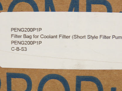 PENG200P1P Polyester Felt Liquid Filter Bag 200 Micron Sz 1 (14")  Box of 24
