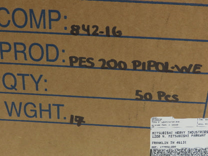 PENG200P1P Polyester Felt Liquid Filter Bag 200 Micron Sz 1 (14")  Box of 50