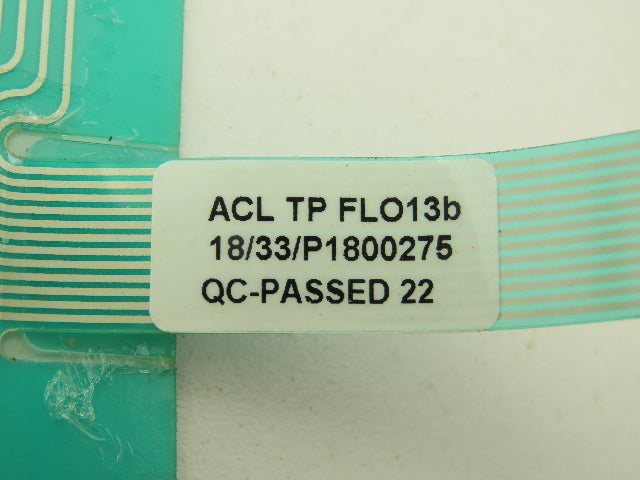 FB International P1800275 Pro Pak'r Display Control Panel Air Cushion System