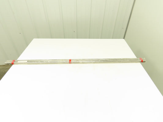 THK SF25-1355L Precision Linear Shaft Chrome Steel 25mm x 1355mm  LOT OF 2