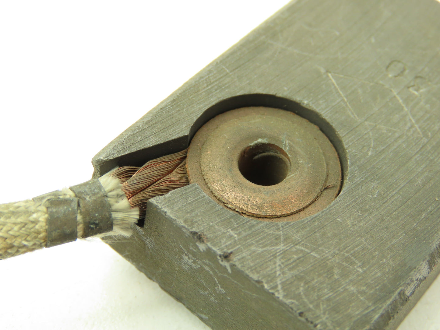 Diamond Carbon Motor Brush 5/8x1-1/2x2-1/4" Lot of 10