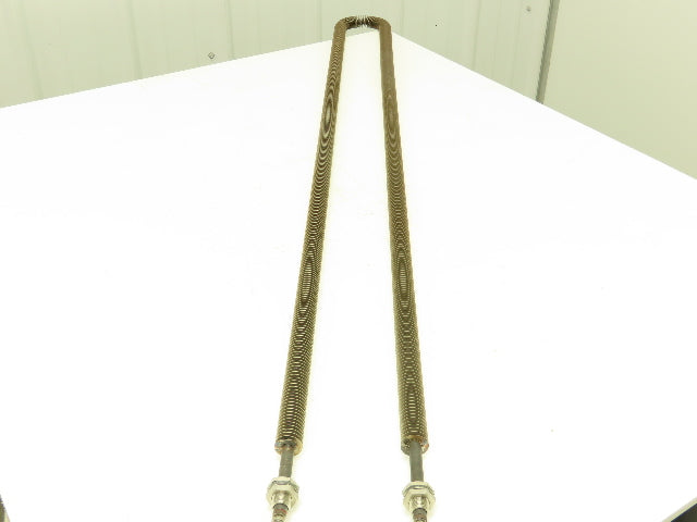 Immersion Heater Element U-Shape Finned Tube 30kw 200V 55"L