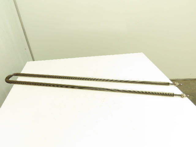 Immersion Heater Element U-Shape Finned Tube 30kw 200V 55"L