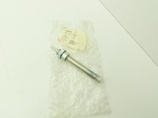 Festo ESNU-12-50-P-A-MA Pneumatic Round Air Cylinder Spring Return 12mm x 50mm