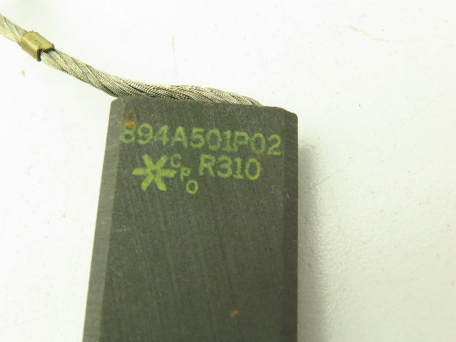 Carbon Products 894A501P02 Carbon Motor Brush 3/8x1x2"