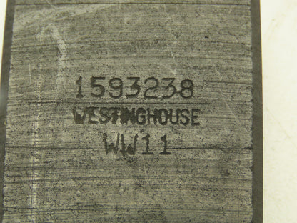 Westinghouse 1593238 Carbon Motor Brush 1/2x1-3/4x2-3/4" Lot of 4
