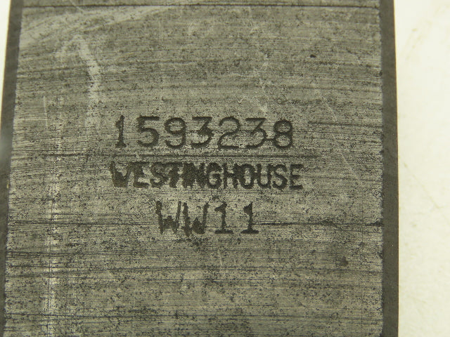 Westinghouse 1593238 Carbon Motor Brush 1/2x1-3/4x2-3/4" Lot of 4