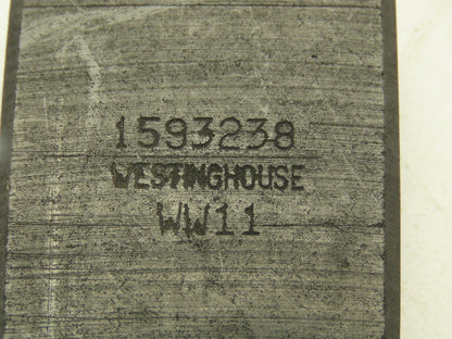 Westinghouse 1593238 Carbon Motor Brush 1/2x1-3/4x2-3/4" Lot of 4