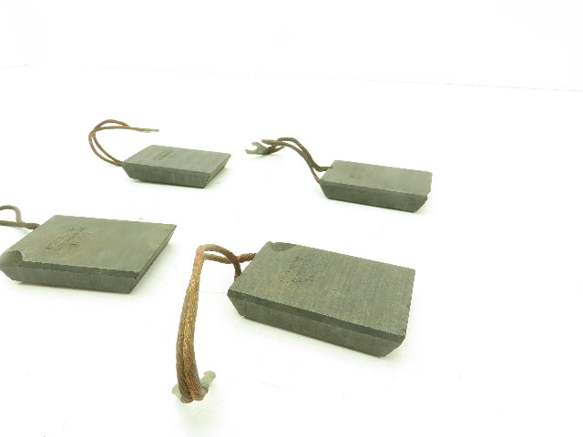 Westinghouse 1593238 Carbon Motor Brush 1/2x1-3/4x2-3/4" Lot of 4