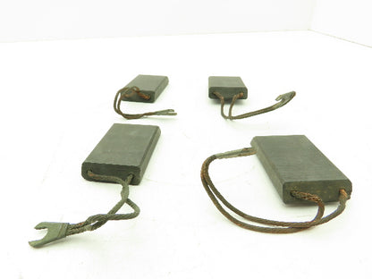 Westinghouse 1593238 Carbon Motor Brush 1/2x1-3/4x2-3/4" Lot of 4