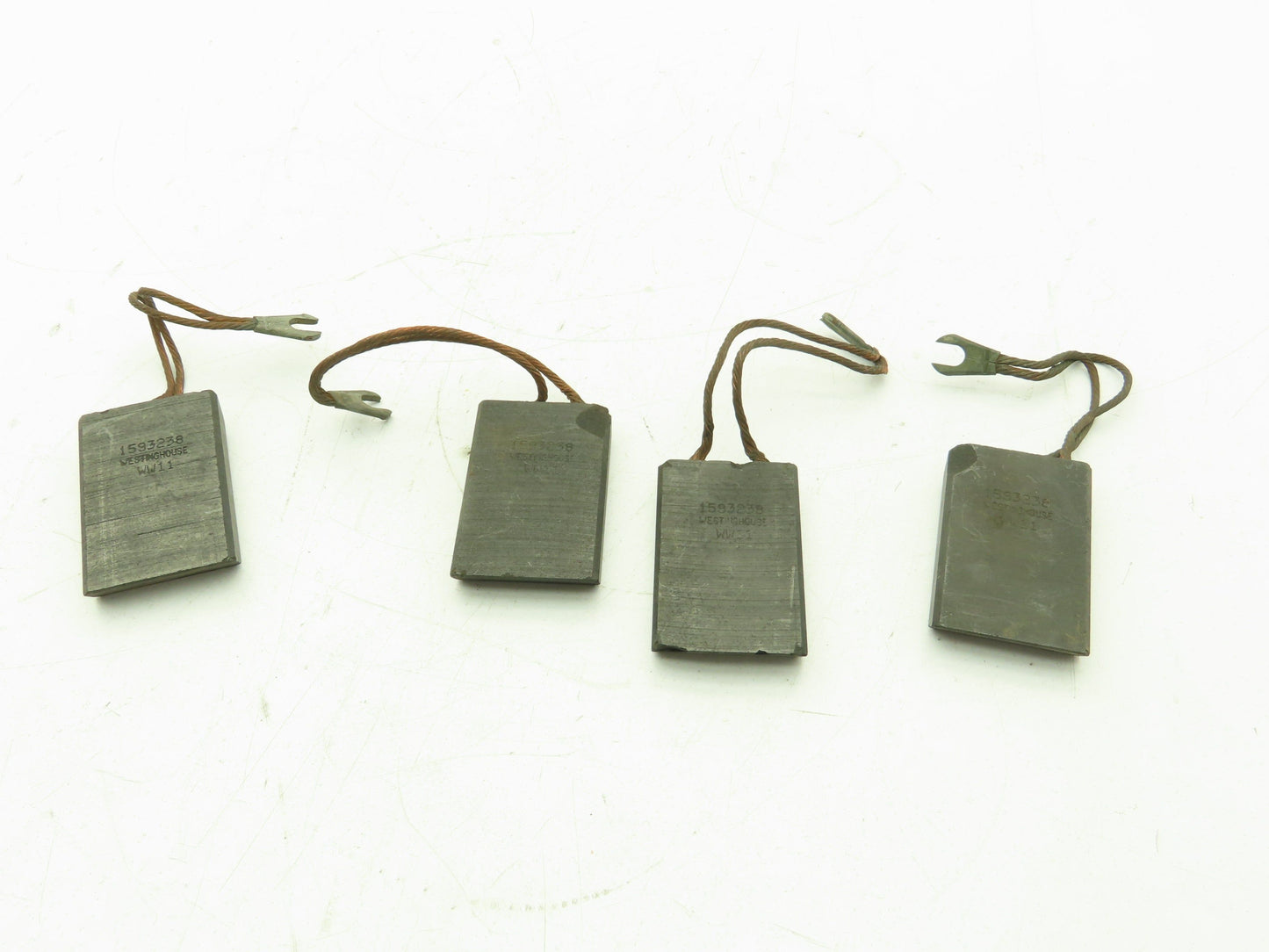 Westinghouse 1593238 Carbon Motor Brush 1/2x1-3/4x2-3/4" Lot of 4