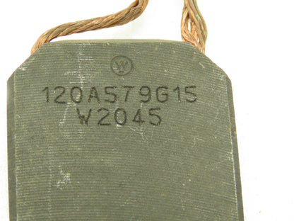 Westinghouse 120A579G15 Carbon Motor Brush 3/8x1-3/4x2-3/4" Lot of 4