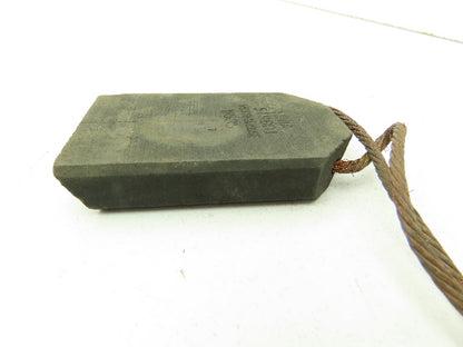 Westinghouse 579G01 120A579G01 Carbon Motor Brush 1/2x1-3/4x2-3/4" Lot of 5