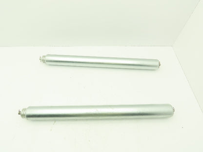 Conveyor Roller 2-1/4x25" Free Idler Pulley Lot of 2