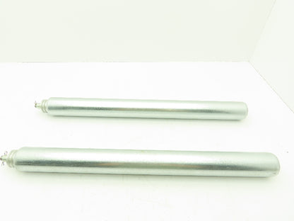 Conveyor Roller 2-1/4x25" Free Idler Pulley Lot of 2