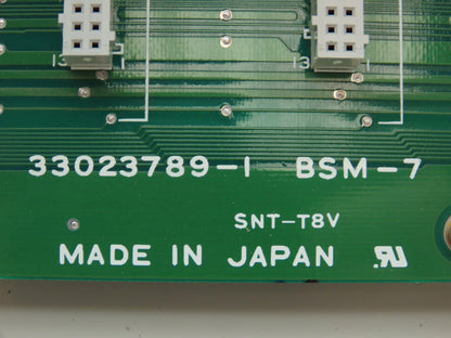 Hitachi 33023789-1 BSM-7 Chassis Module PLC Input Out Rack 8 Slot