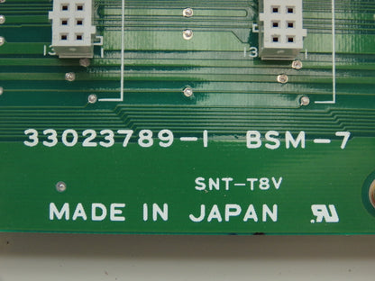 Hitachi 33023789-1 BSM-7 Chassis Module PLC Input Out Rack 8 Slot