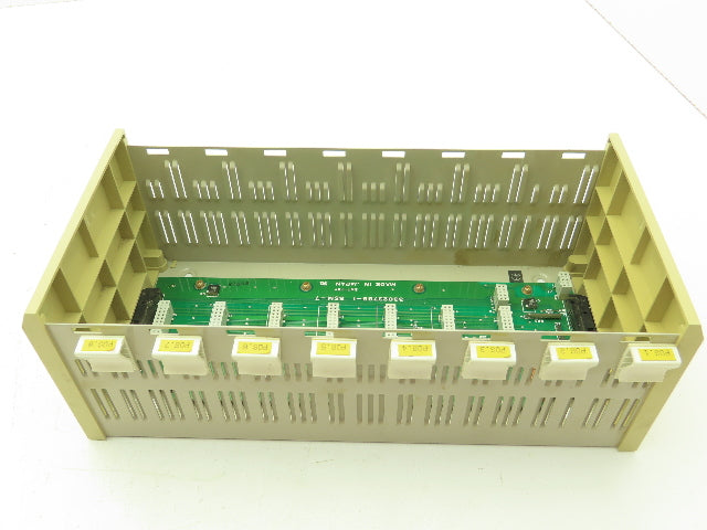 Hitachi 33023789-1 BSM-7 Chassis Module PLC Input Out Rack 8 Slot