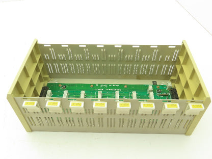 Hitachi 33023789-1 BSM-7 Chassis Module PLC Input Out Rack 8 Slot