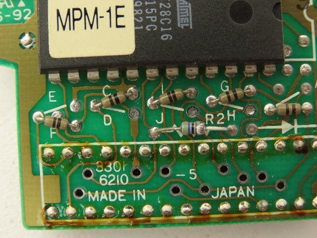Hitachi MPM-1E 33016210-5 EEPROM Memory Card KS-92 Removable Memory Chip PCB