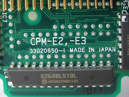 Hitachi 33020650-1 CPM-E2 -E3 Hizac EM PLC PGM Control Module