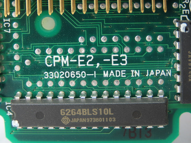 Hitachi 33020650-1 CPM-E2 -E3 Hizac EM PLC PGM Control Module