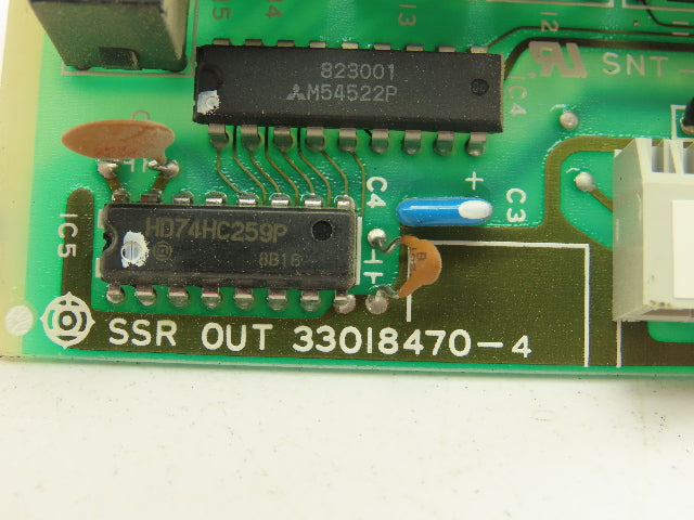 Hitachi 33018470-4 PLC Relay Input Output SSR Out SNT-T8V