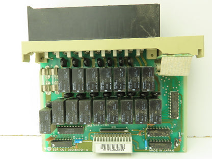 Hitachi 33018470-4 PLC Relay Input Output SSR Out SNT-T8V