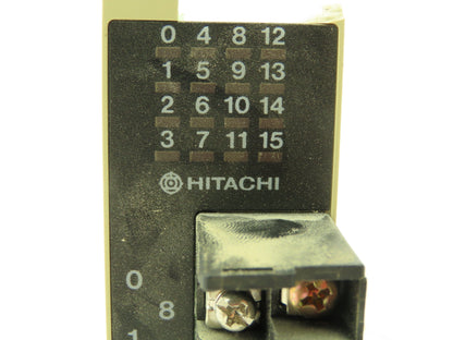 Hitachi 33016136-5 PIM-DPH DC Input Module 15 Inputs PLC