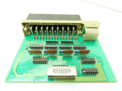Hitachi 33016136-5 PIM-DPH DC Input Module 15 Inputs PLC