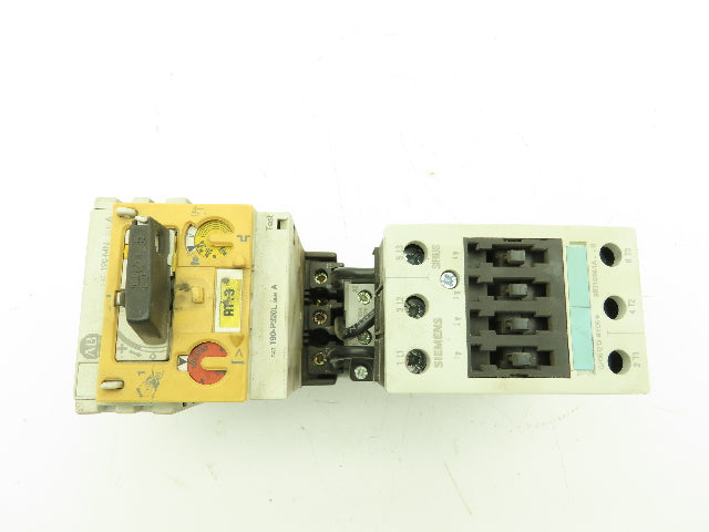 Allen Bradley 190-P320L Motor Starter Contactor Overload 3Ph 600V 32A Siemens