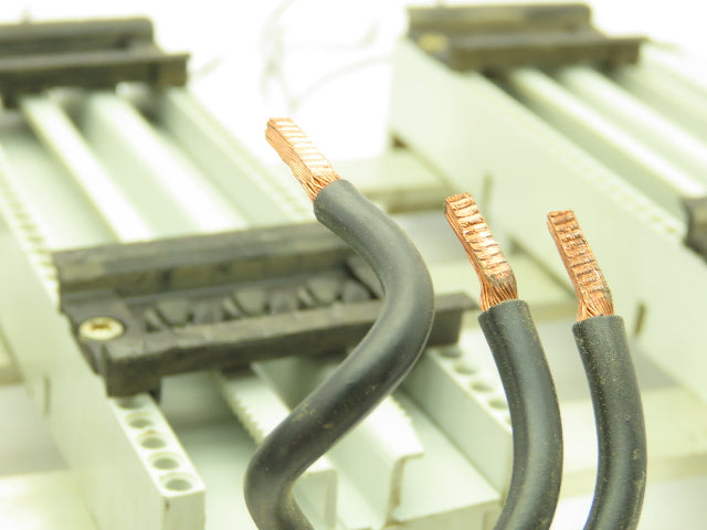 Wohner Classic 60 System Busbar 24" 3Ph 362A EQUES Lot of 5 32A 600V Adapters