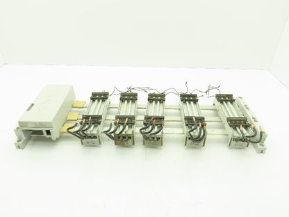 Wohner Classic 60 System Busbar 24" 3Ph 362A EQUES Lot of 5 32A 600V Adapters