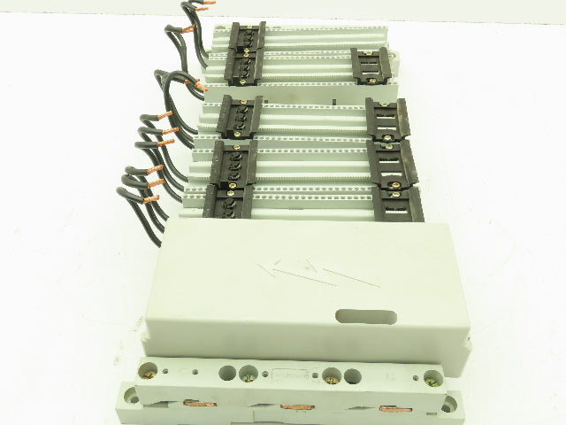 Wohner 6032 Classic 60 System Busbar 15" 3Ph 362A EQUES Adaptor 32A Lot of 5