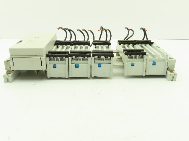 Wohner 6032 Classic 60 System Busbar 15" 3Ph 362A EQUES Adaptor 32A Lot of 5