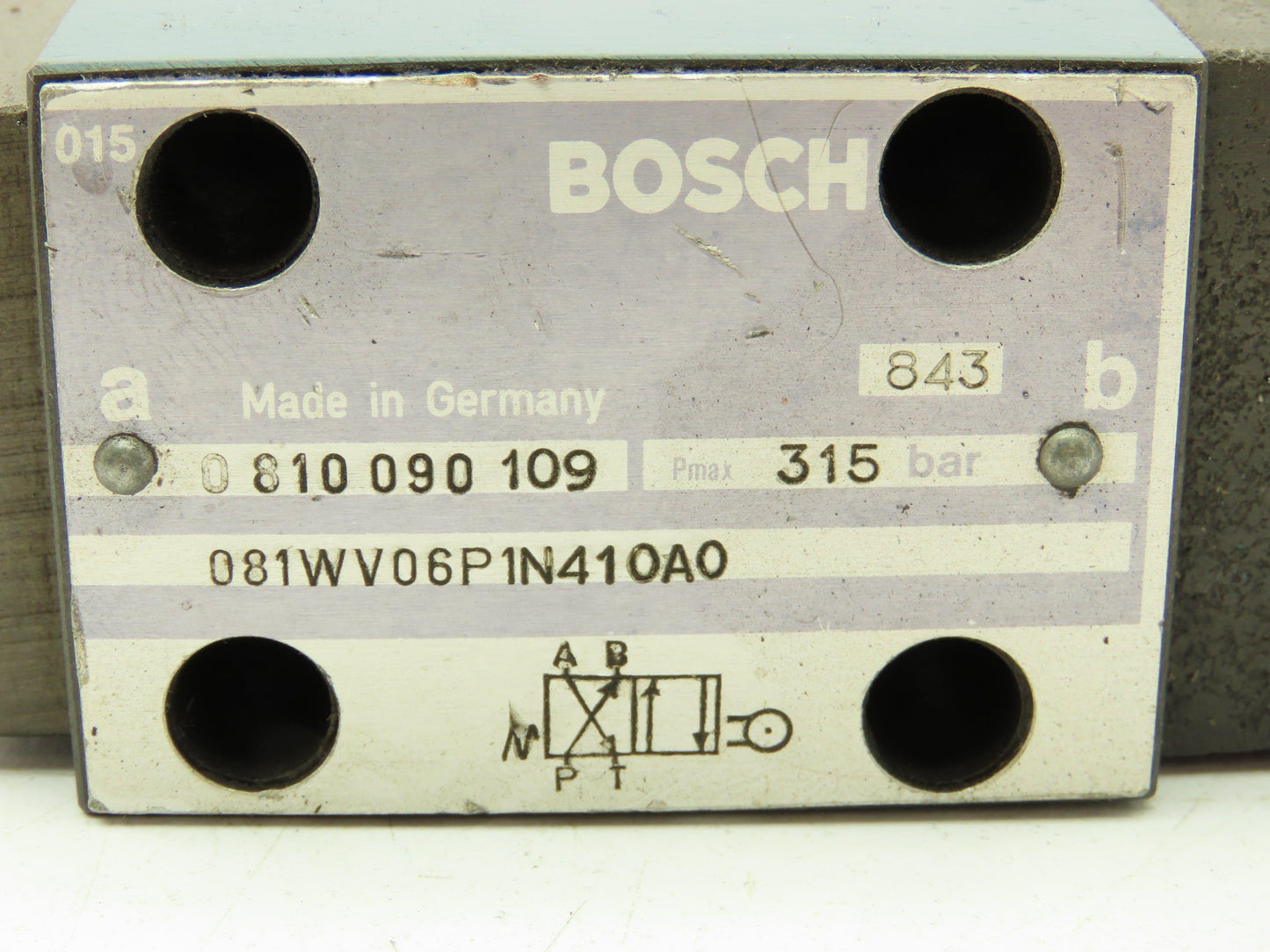Bosch 0 810 090 109 Hydraulic Limit Switch 0 810 090 109 315bar